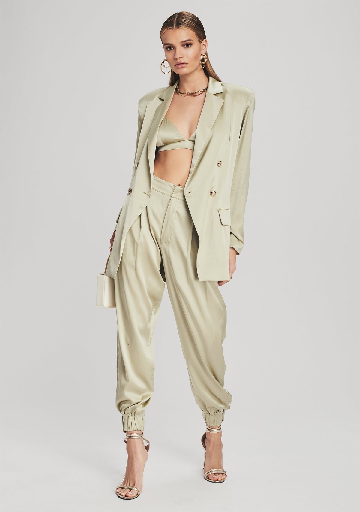 Pandora Silk Blazer