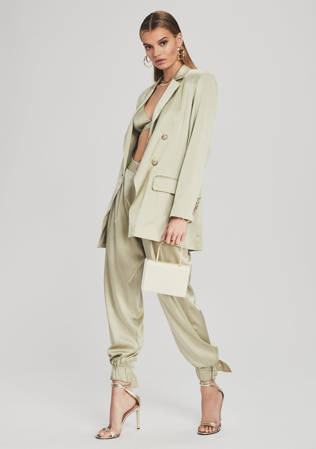 Pandora Silk Blazer