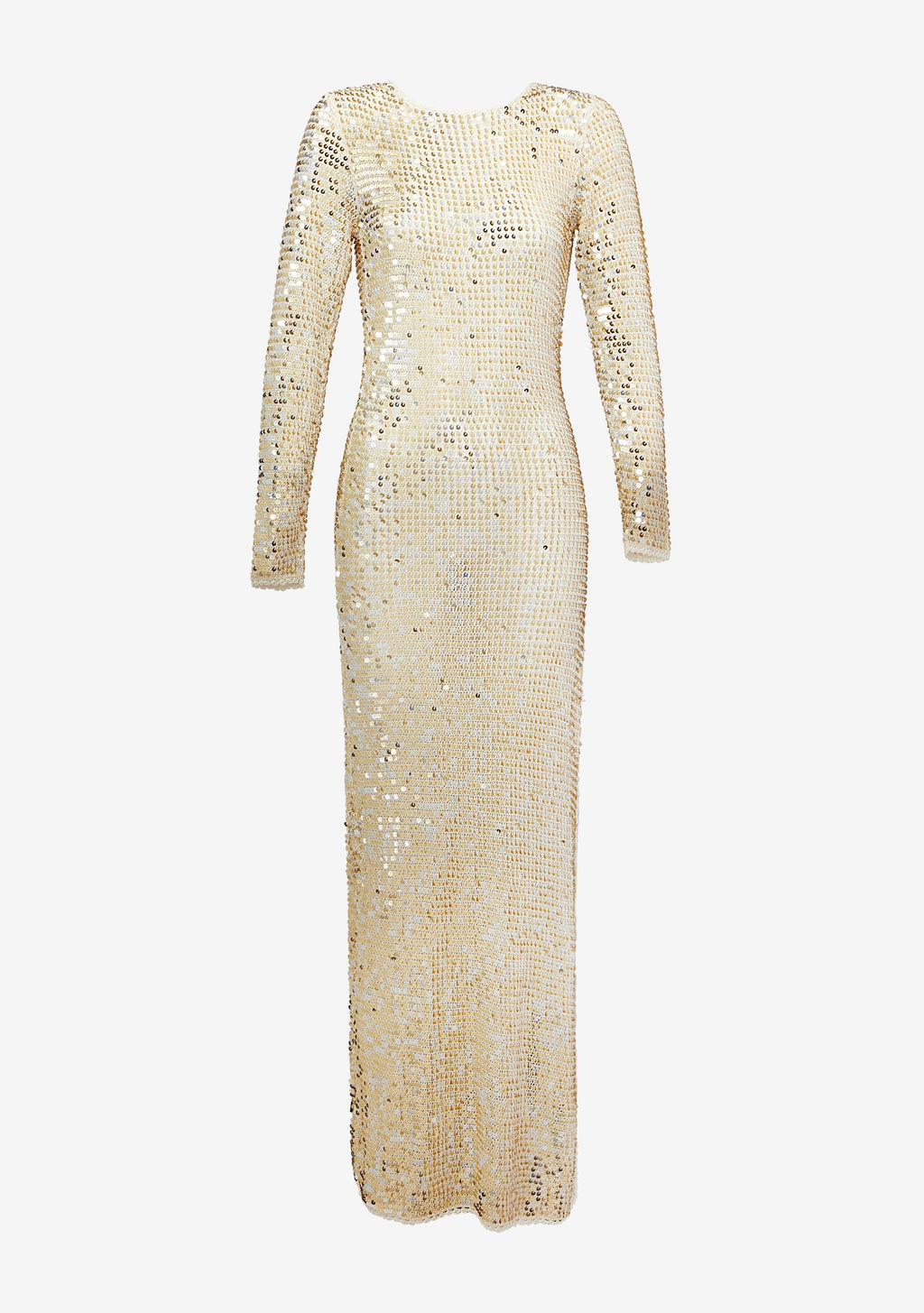 Alexa Sequin Crochet Dress